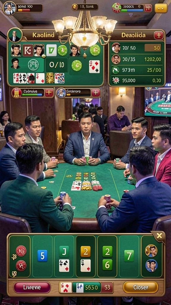 77singa - Pengguna bersaing dalam mode permainan seru.