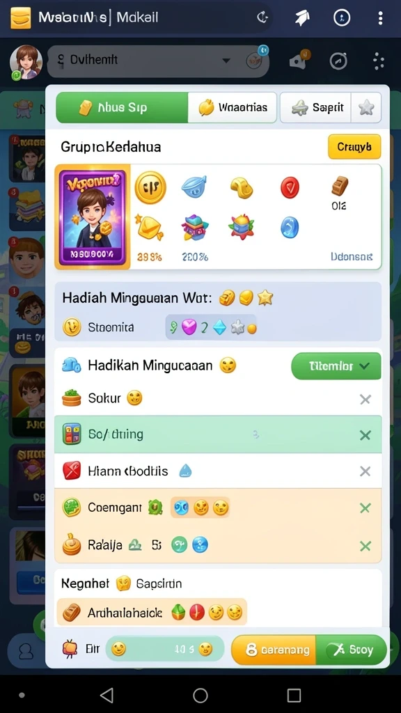 ceria777 - Tampilan utama game CERIA777 dengan berbagai pilihan slot.