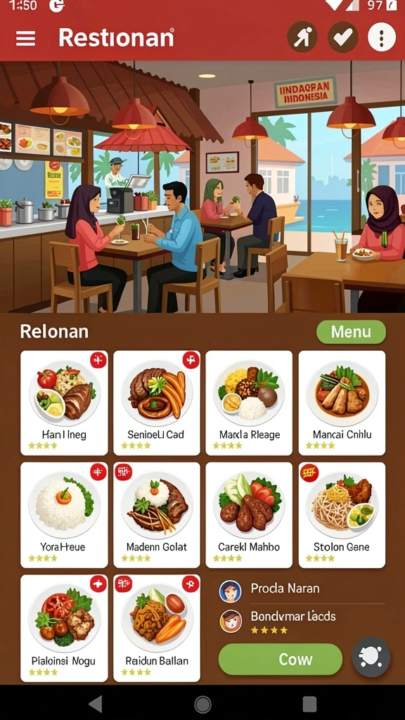 jepang77 - Karakter utama dalam mode kustomisasi yang menarik.
