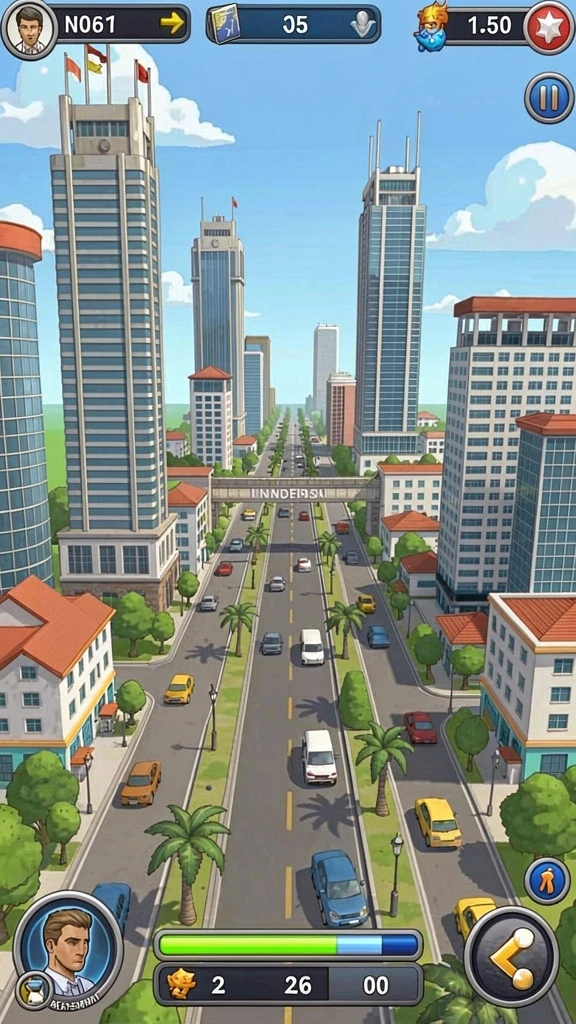 menara4d - Ikon karakter yang menggemaskan dan berwarna-warni.
