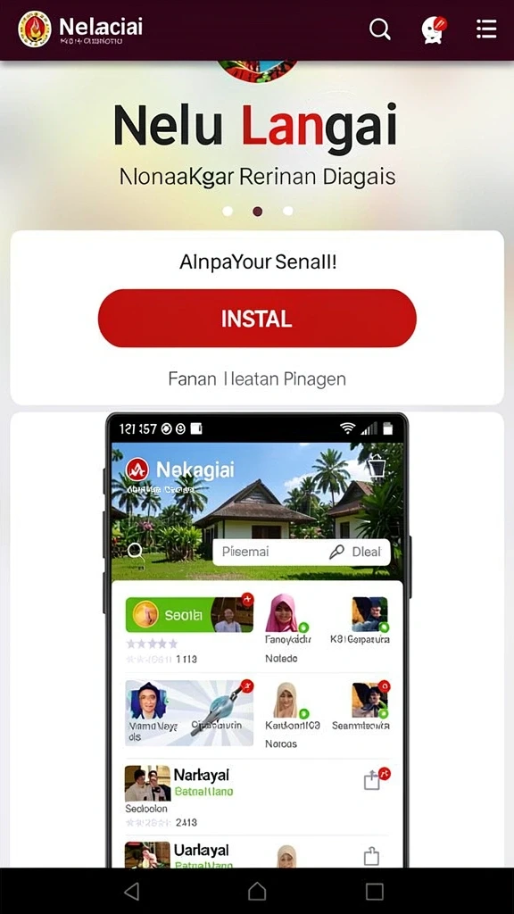 ocatoto - Level menantang dengan pemandangan fantastis.
