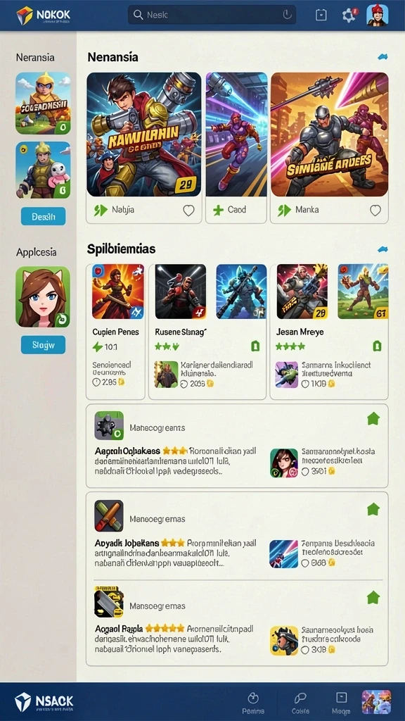 rejekihub - Tampilan antarmuka yang menarik dan mudah digunakan.