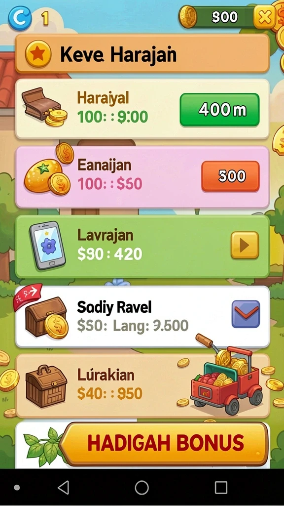 sarang777 - Tampilan antarmuka yang mudah dipahami.