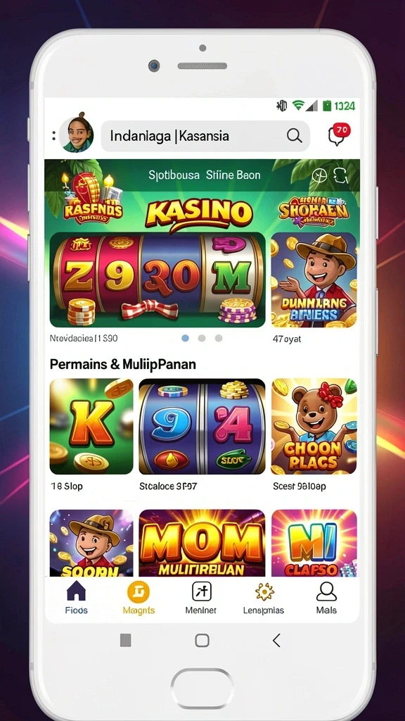 supersvip - Tampilan awal yang menarik dan intuitif.