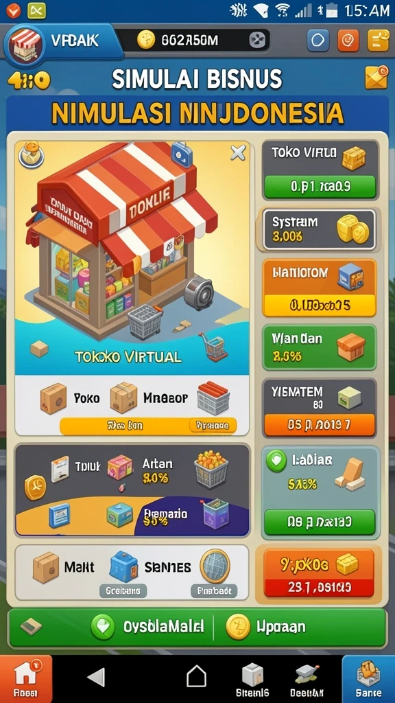 topgun77 - Tampilan antarmuka pengguna yang menarik dan mudah dinavigasi.